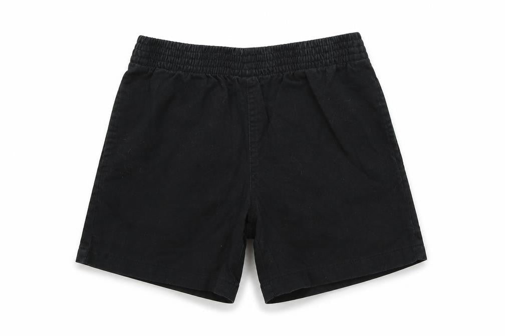 George Boys Black  Cotton Cargo Shorts Size 6-7 Years  Regular