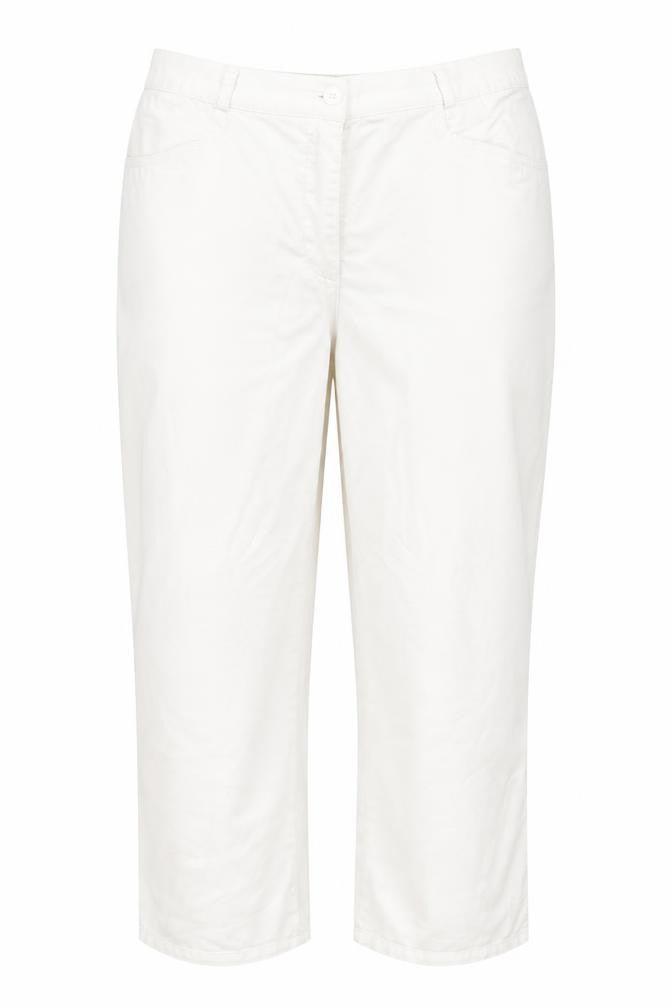 Canada Womens White  Cotton Dress Pants Trousers Size 14 L20 in Regular