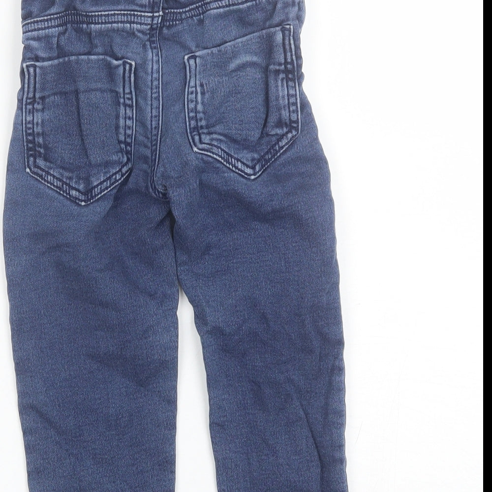 Nutmeg Boys Blue  Cotton Jegging Jeans Size 3-4 Years  Regular