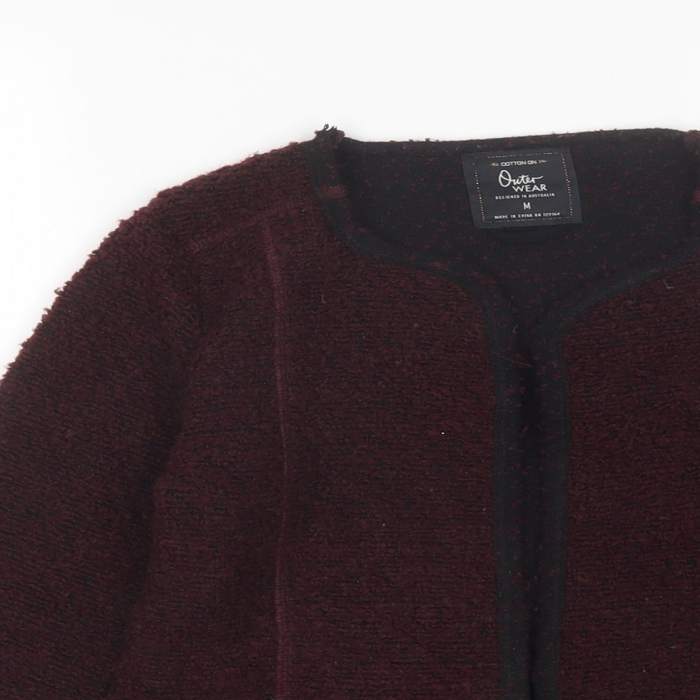 Cotton On Womens Red   Jacket  Size M