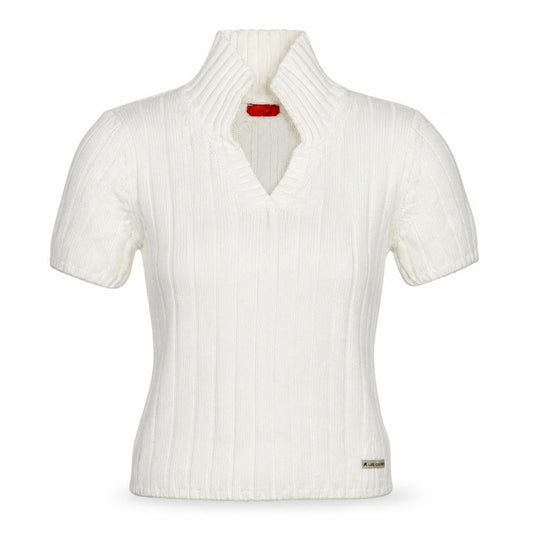 Womens UK S Regular Lee Cooper White Pullover