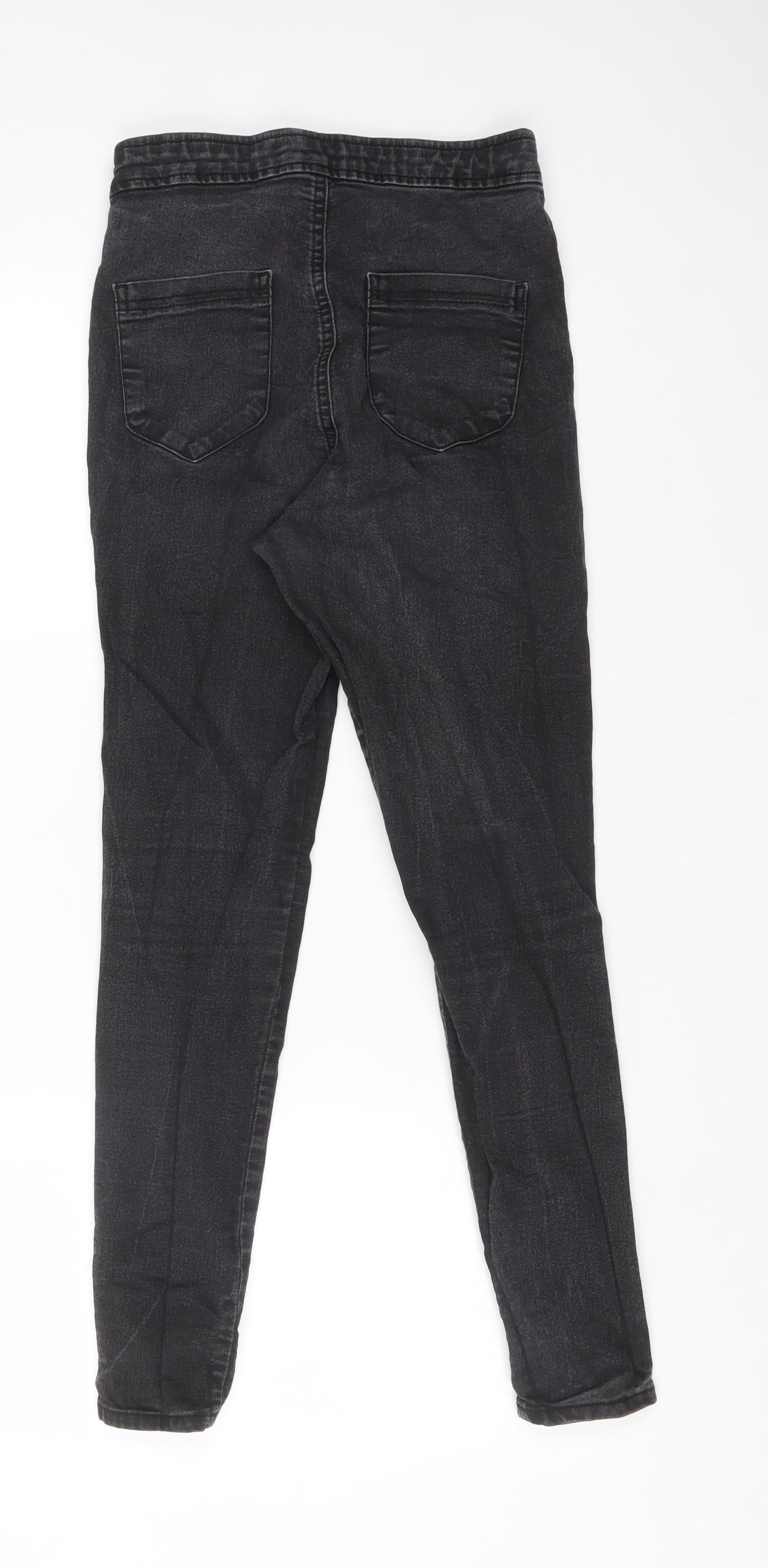 ASOS Womens Black  Cotton Skinny Jeans Size 28 L30 in Regular