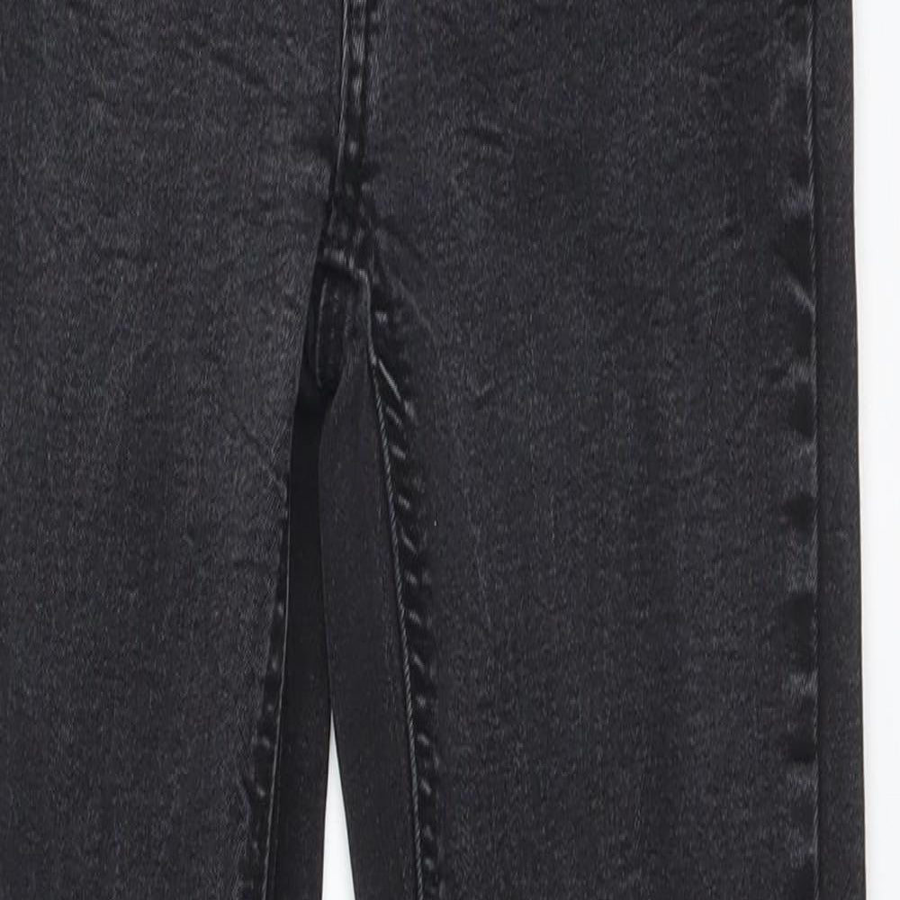 New Look Womens Black  Cotton Skinny Jeans Size 8 L25 in Regular