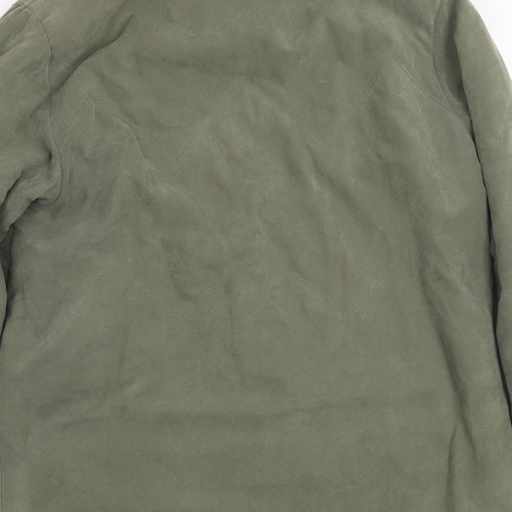 Bonmarche Womens Green   Overcoat Jacket Size M