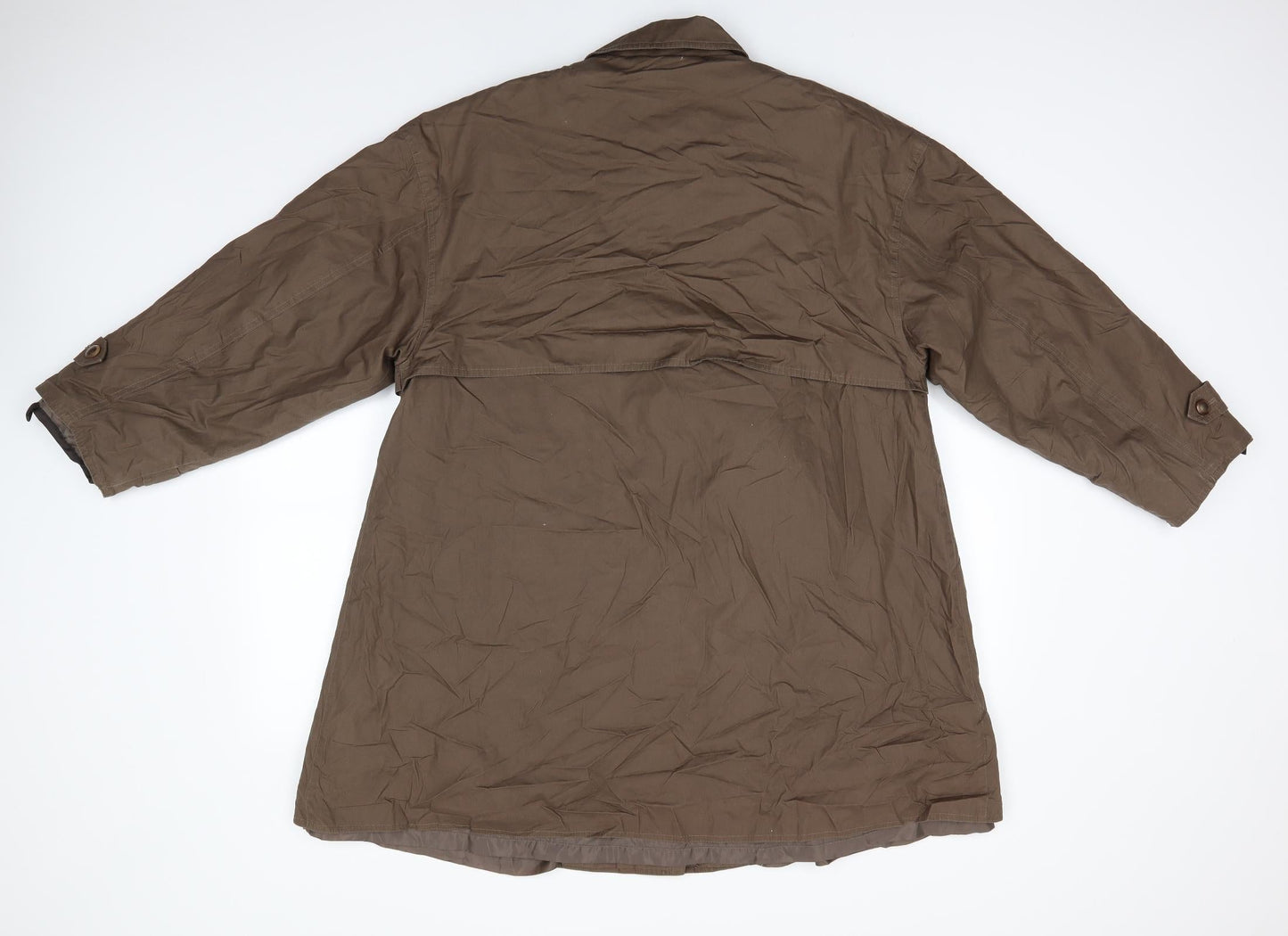 Vyella Womens Brown   Overcoat Coat Size S   - Mid Brown