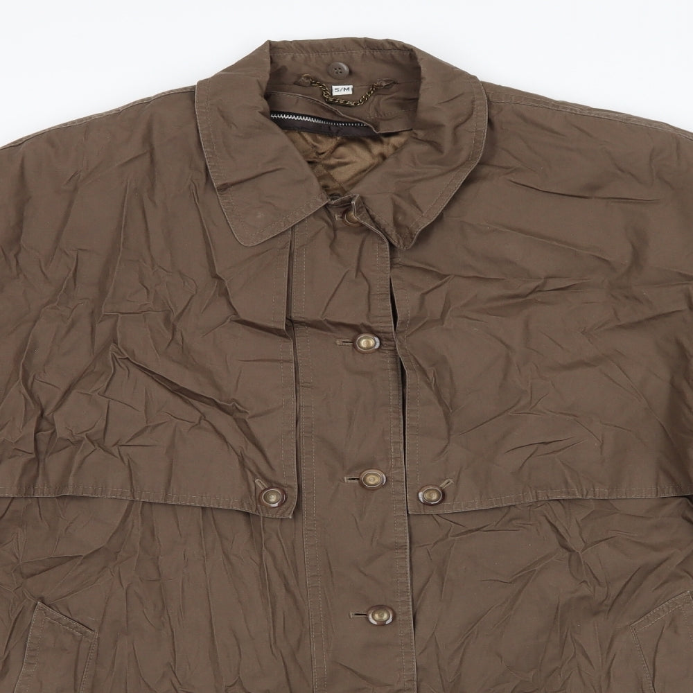 Vyella Womens Brown   Overcoat Coat Size S   - Mid Brown