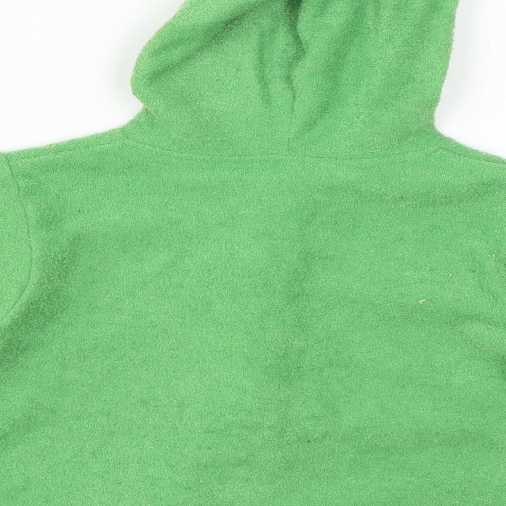 Mothercare Girls Green  Polyester Pullover Jumper Size 9-12 Months