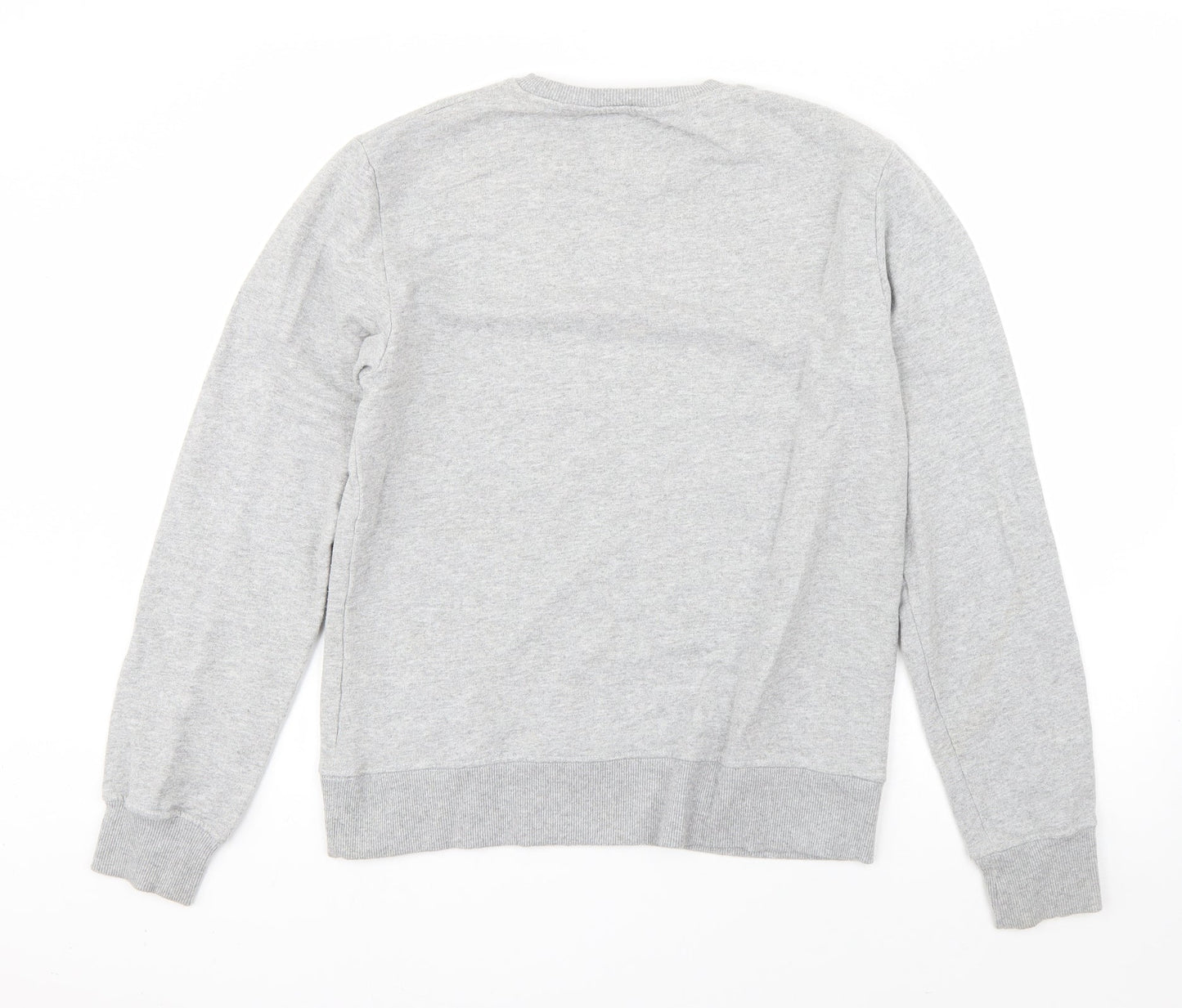 Cedar Wood State Mens Grey  Polyester Pullover Sweatshirt Size M