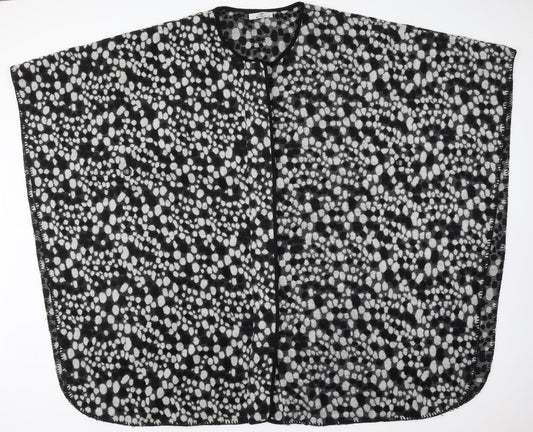 LADY DISTRICT Womens Multicoloured Polka Dot   Poncho Size 18