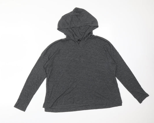FOREVER 21 Womens Grey   Pullover Hoodie Size S