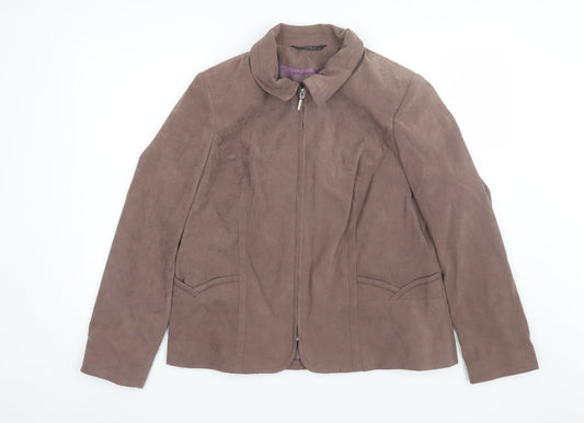 BM Womens Brown   Jacket  Size 18