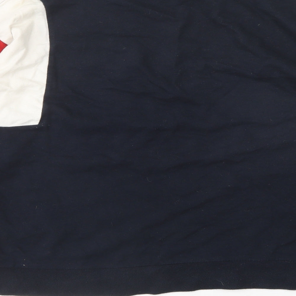 H&M Womens Multicoloured  Cotton Pullover Sweatshirt Size M