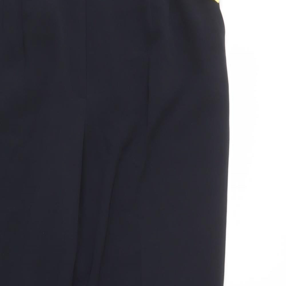 Gerry Weber Womens Blue  Polyester Trousers  Size 18 L31 in Regular