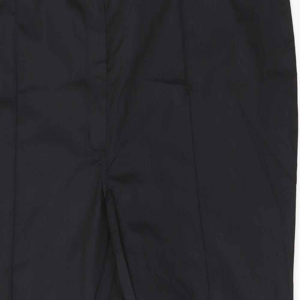 Alexandra Womens Black  Polyester Dress Pants Trousers Size 32 L27 in Regular