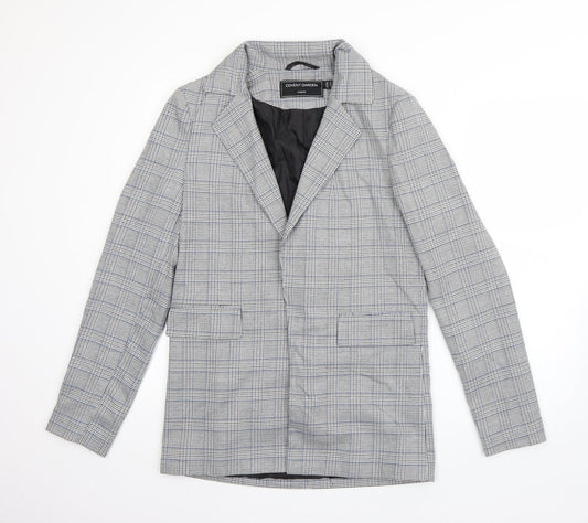 Covent Garden Womens Grey Houndstooth  Jacket Coat Size 10