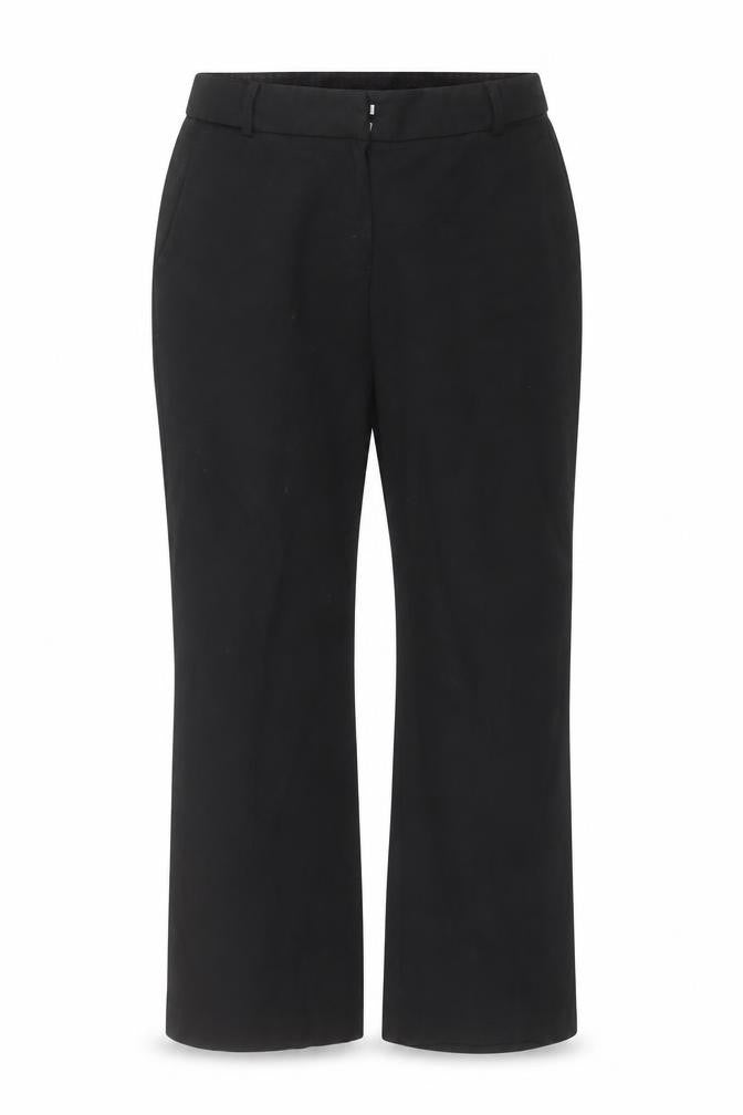 NEXT Womens Black  Polyester Carrot Trousers Size 12 L26 in Regular