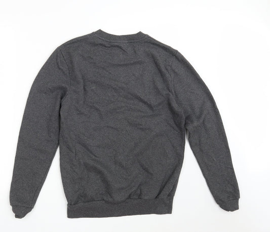 Primark Mens Grey  Polyester Pullover Sweatshirt Size S   - Fortnite