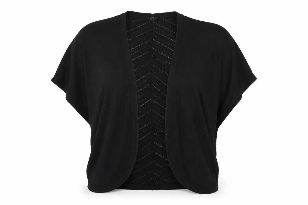 Womens UK XS Regular Aeropastale Black Shrug