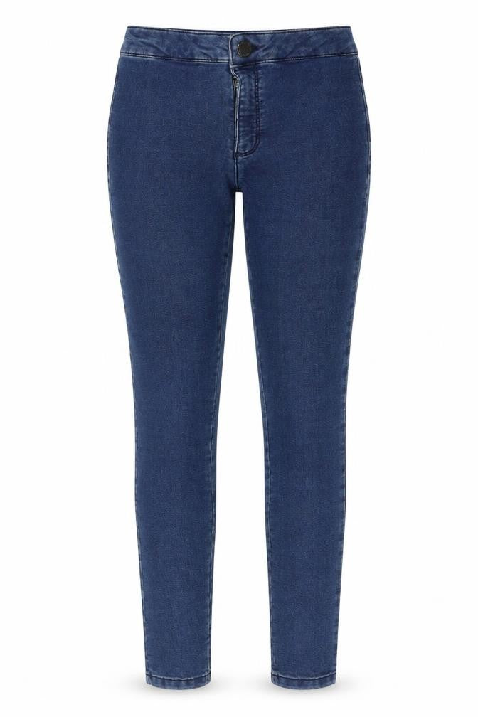 Miss Selfridge Womens Blue  Cotton Jegging Jeans Size 6 L27 in Regular