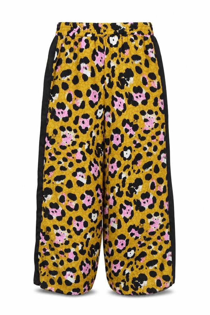 River Island Girls Yellow Animal Print Viscose Harem Trousers Size 9 Months  Regular