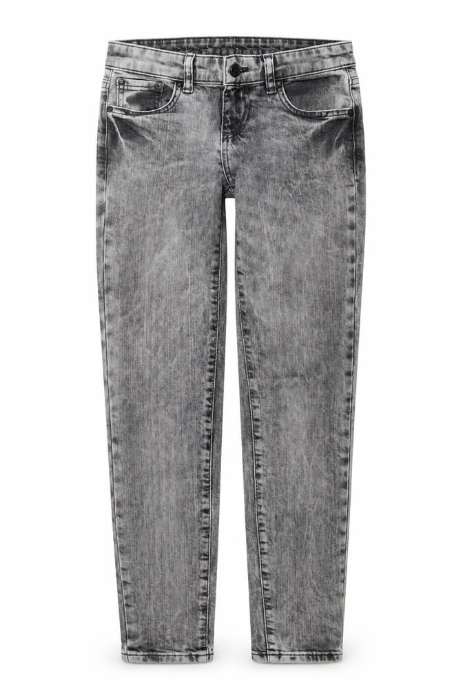 LTB Womens Grey  Cotton Blend Skinny Jeans Size 25 in L28 in Regular