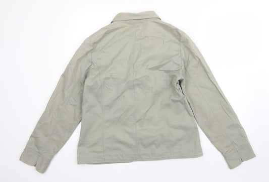 Preworn Womens Green   Jacket  Size 12  Button