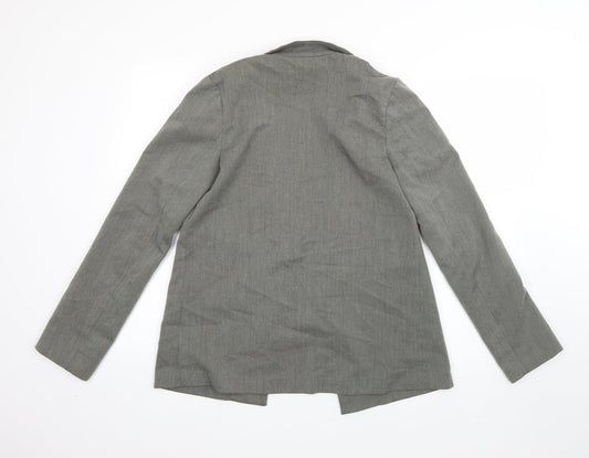 H&M Womens Green   Jacket Blazer Size 10  Button