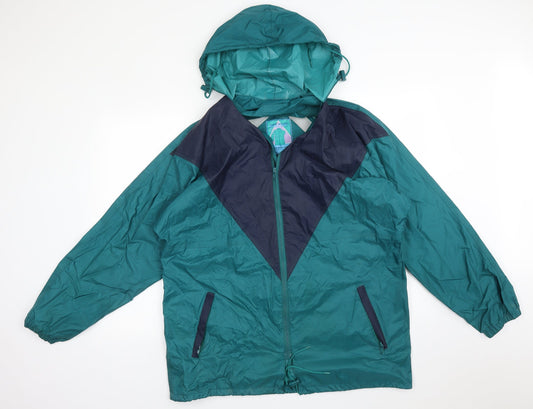 HIGH POINT Mens Green   Overcoat Coat Size M