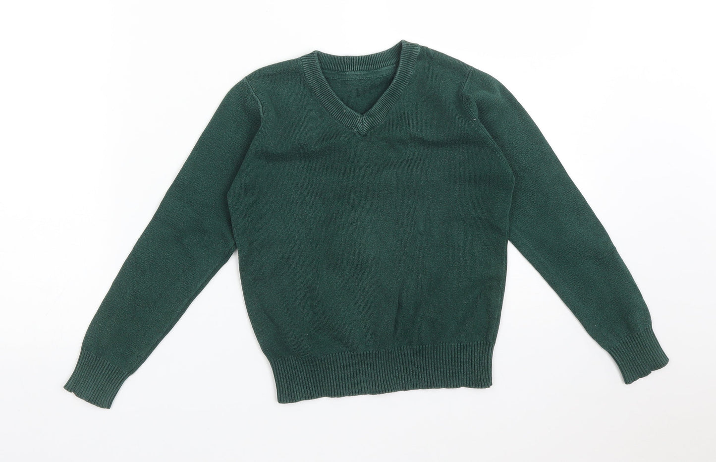 Nutmeg Girls Green  Cotton Pullover Sweatshirt Size 5-6 Years