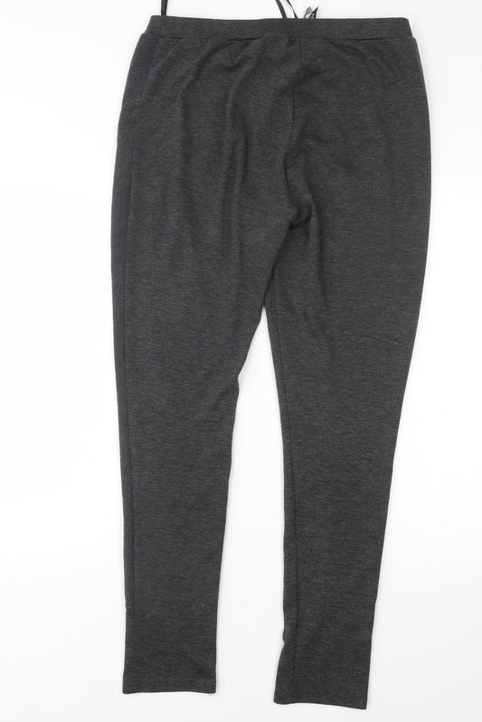Intuition Womens Grey  Polyester Sweatpants Trousers Size 16 L30 in Slim