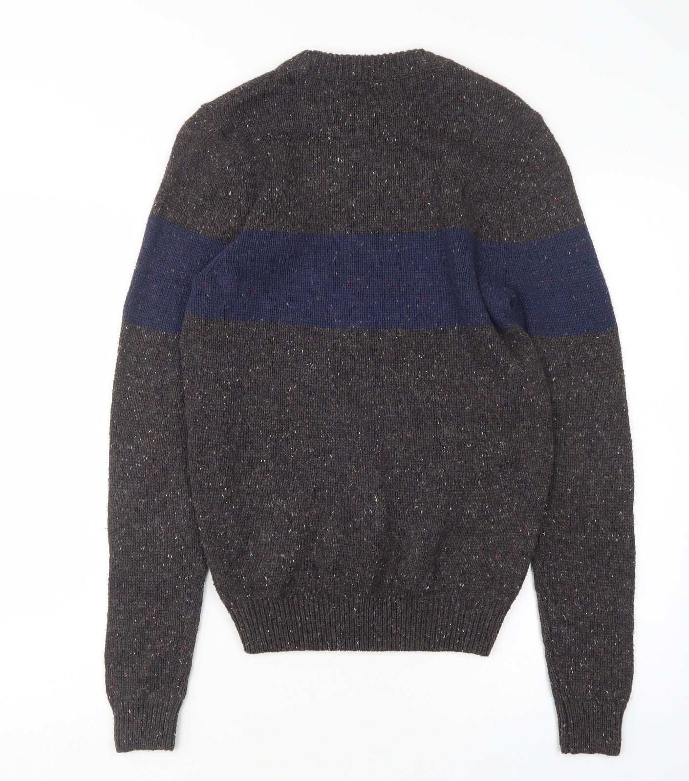 Primark Mens Multicoloured Round Neck  Polyester Pullover Jumper Size XS