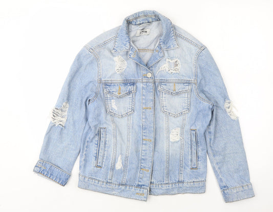 New Look Womens Blue   Jacket  Size 6