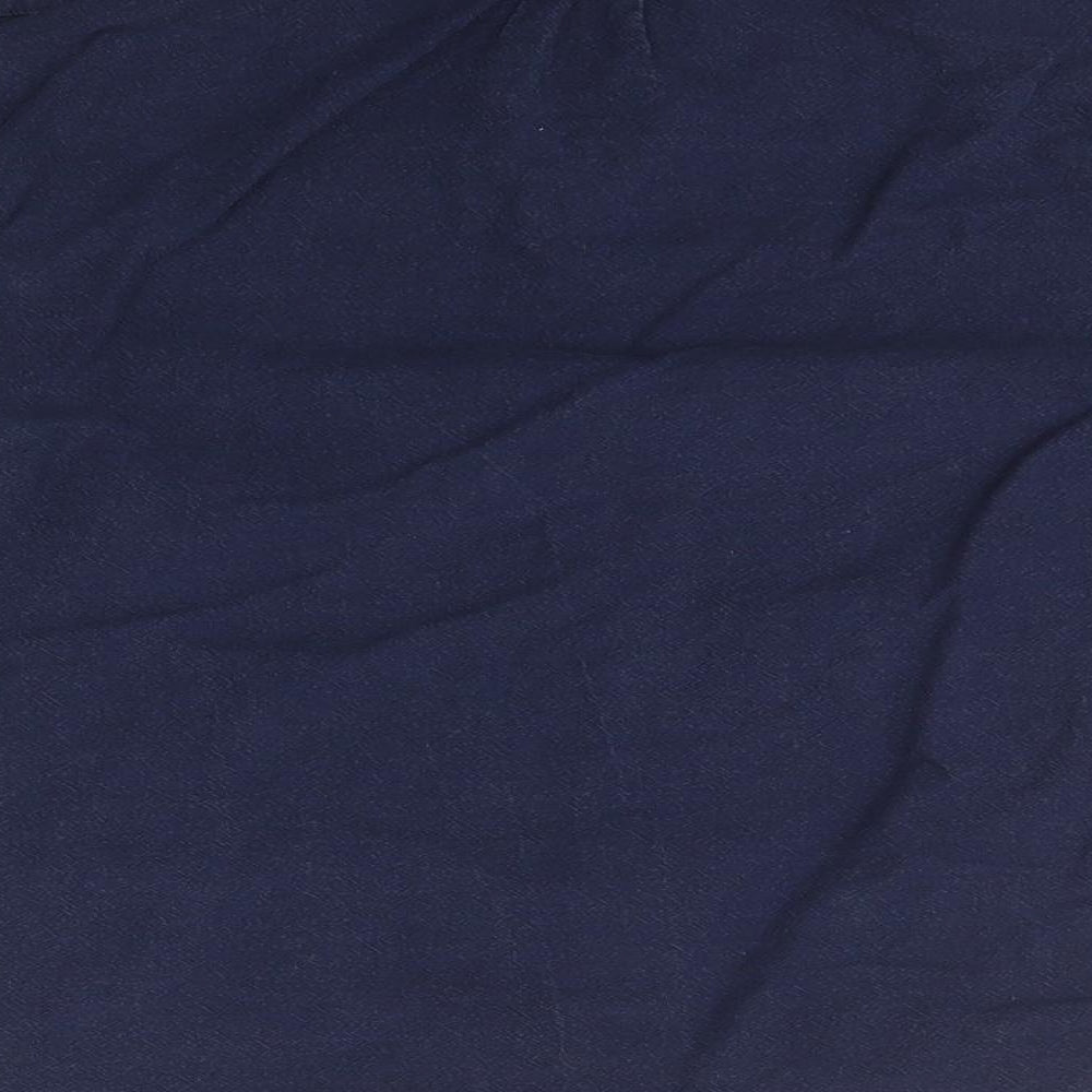 H&M Mens Blue  Cotton  Button-Up Size S Collared