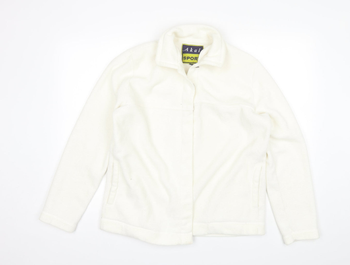akal sport Womens White   Jacket  Size M