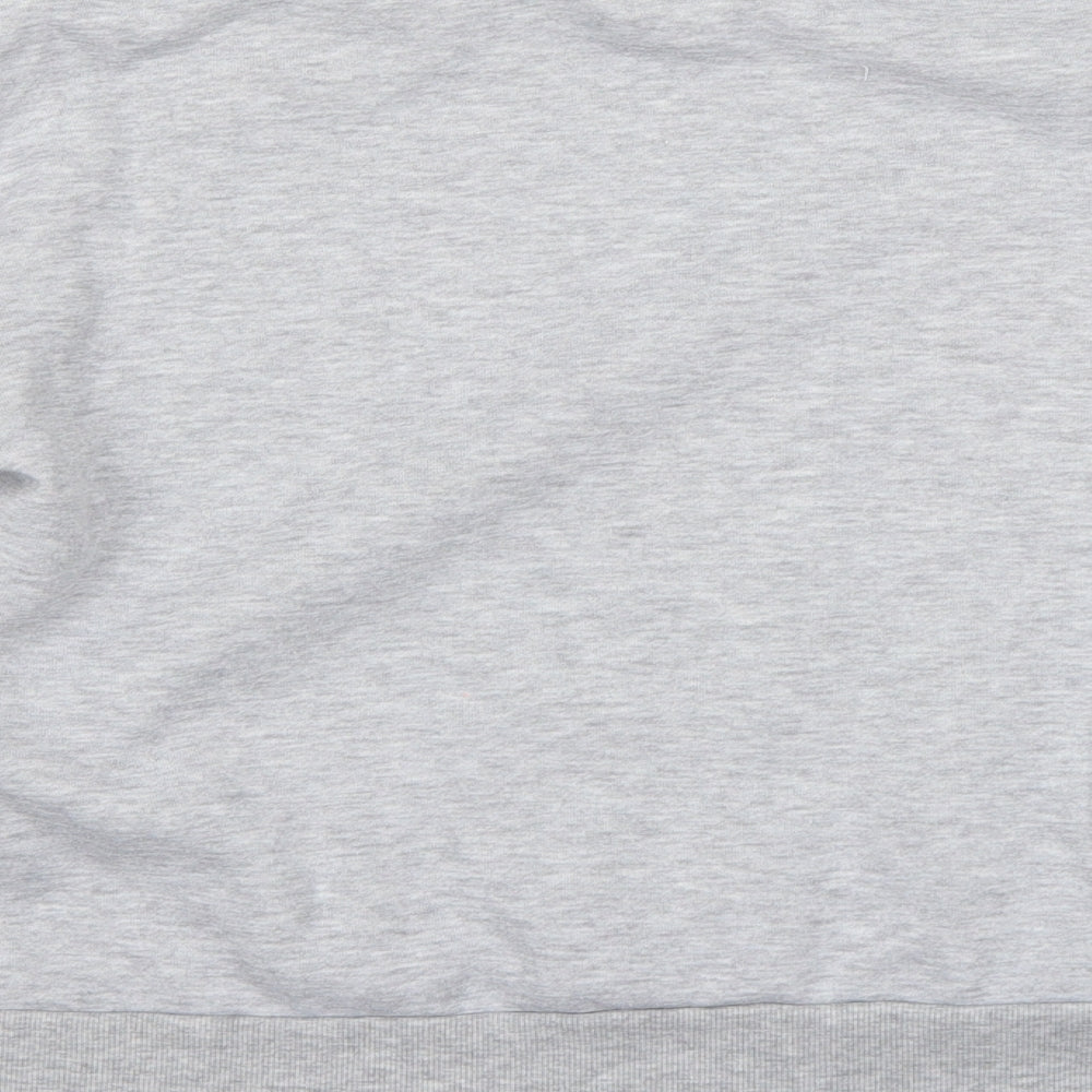 Primark Womens Grey  Cotton Pullover Sweatshirt Size S