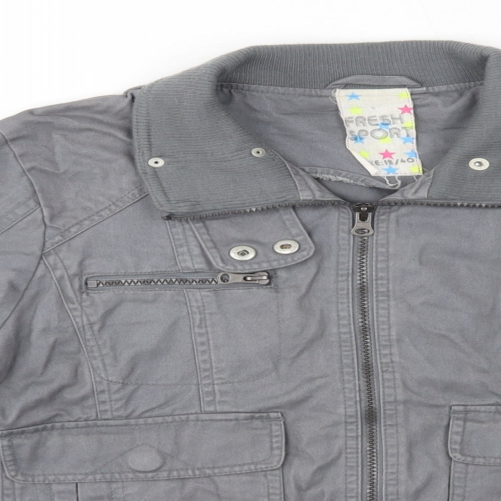 Fresh Sport Womens Grey   Jacket  Size 12