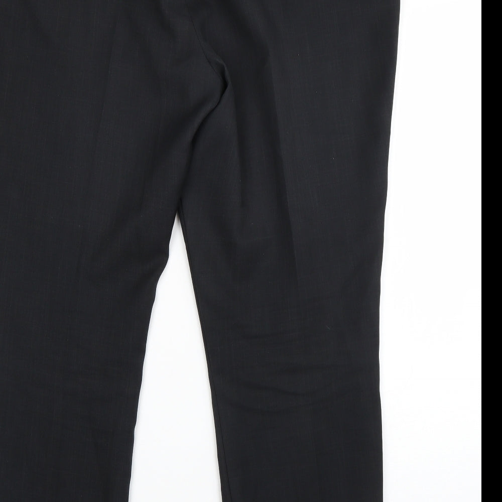 Papaya Womens Grey  Polyester Dress Pants Trousers Size 20 L26 in Regular