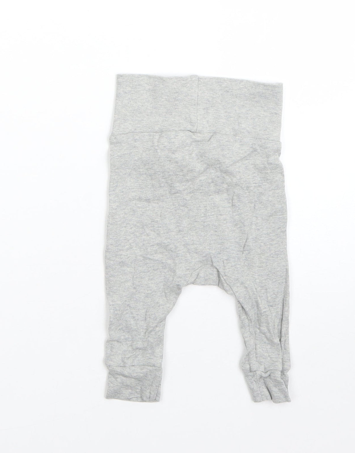 H&M Boys Grey  Cotton  Pyjama Pants Size 0-3 Months