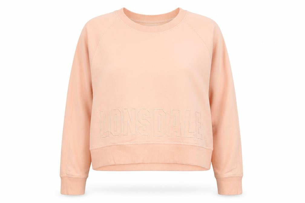 Womens UK 18 Regular Lonsdale Pink Pullover