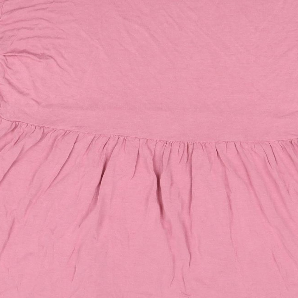 In the Style Womens Pink  Viscose A-Line  Size 10  Round Neck