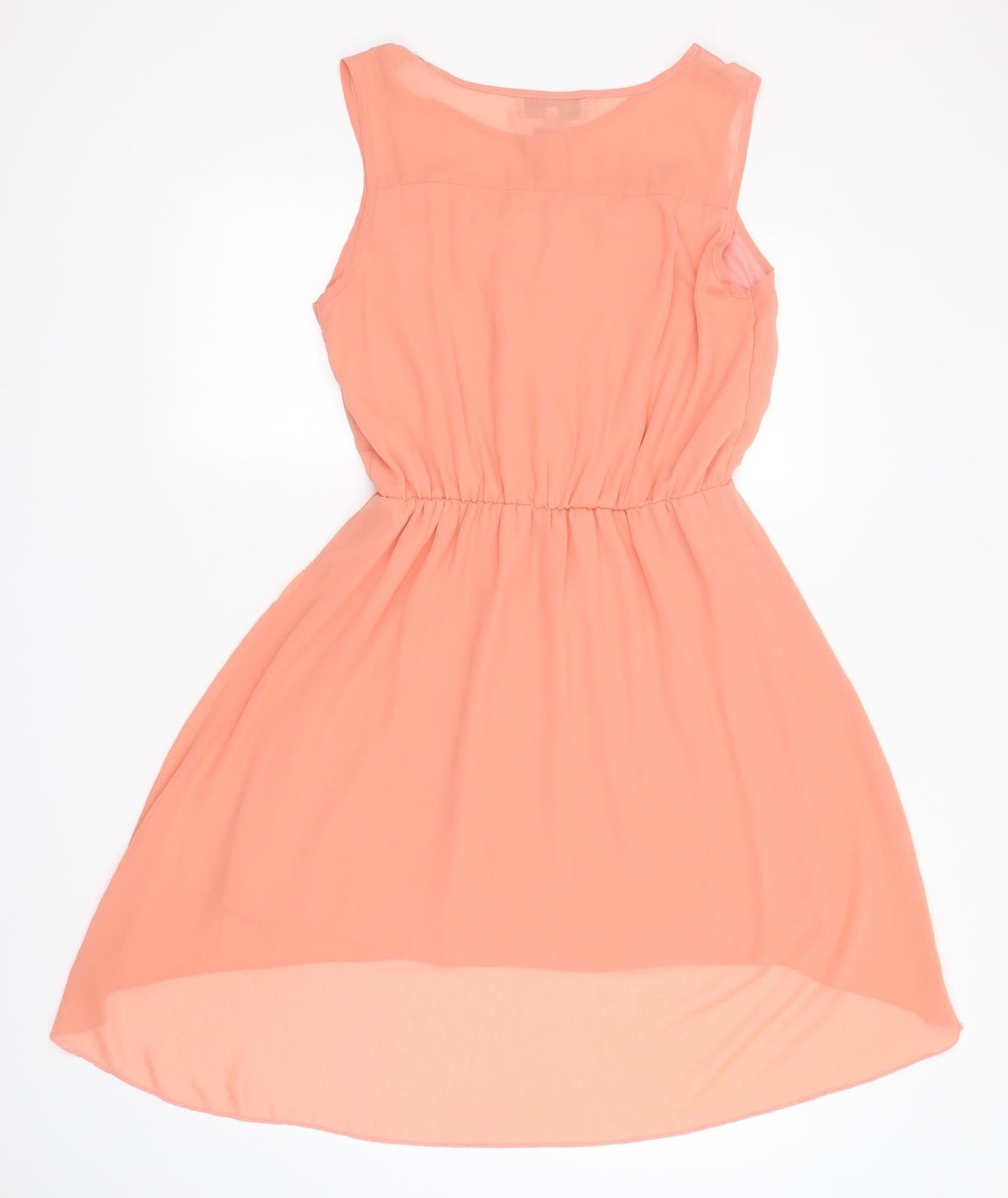 Cameo Rose Womens Orange  Polyester A-Line  Size 12  Round Neck