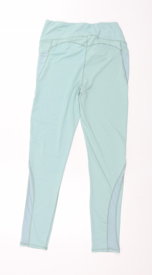 PRETTYLITTLETHING Womens Green    Leggings Size M L26 in