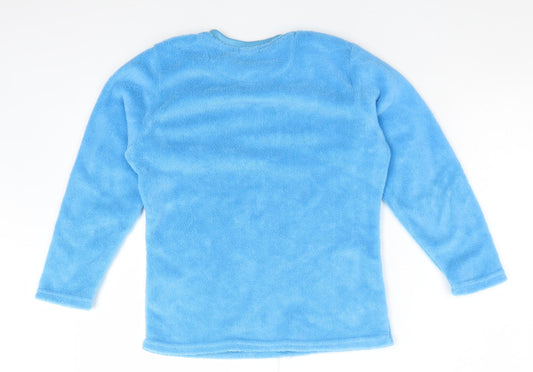 CHILL OUT Boys Blue Solid Polyester  Pyjama Top Size 10-11 Years   - CHILL OUT