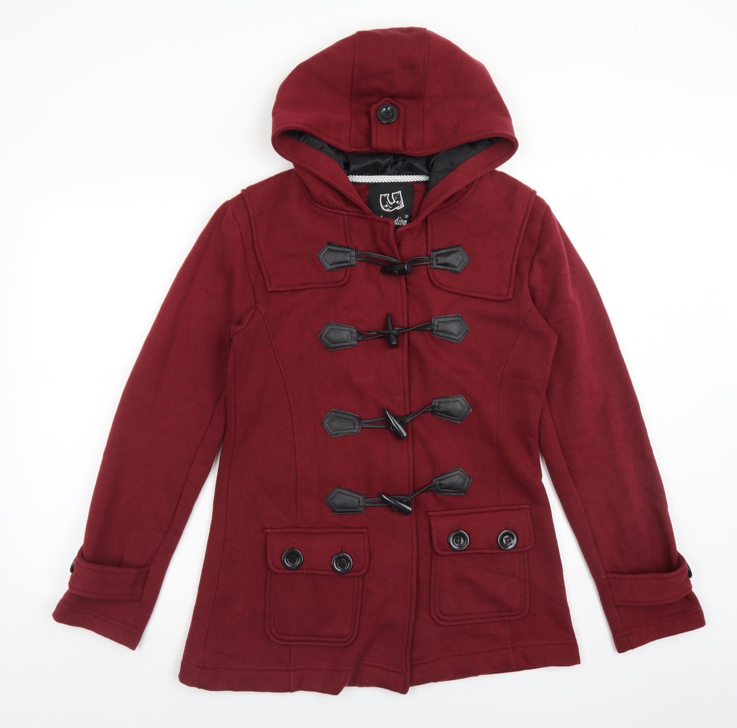URBAN DIVA Womens Red   Trench Coat Coat Size 8