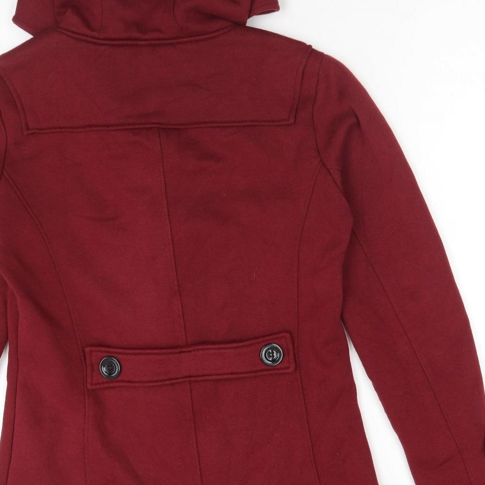 URBAN DIVA Womens Red   Trench Coat Coat Size 8