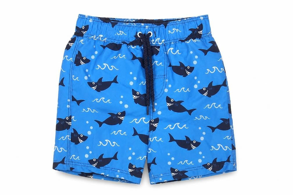 Matalan Boys Blue Animal Print Polyester Cropped Leggings Size 12-18 Months   - Sharks