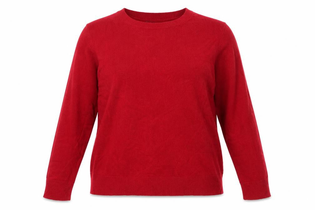 Marks and Spencer Womens Pink Round Neck  Acrylic Pullover Jumper Size 18