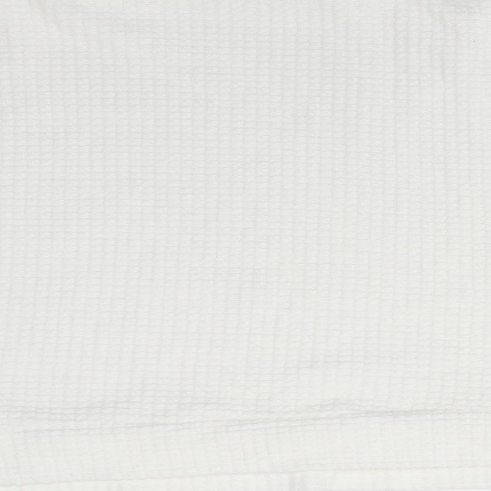 New Look Womens Ivory Roll Neck  Viscose Pullover Jumper Size M   - Waffle effect