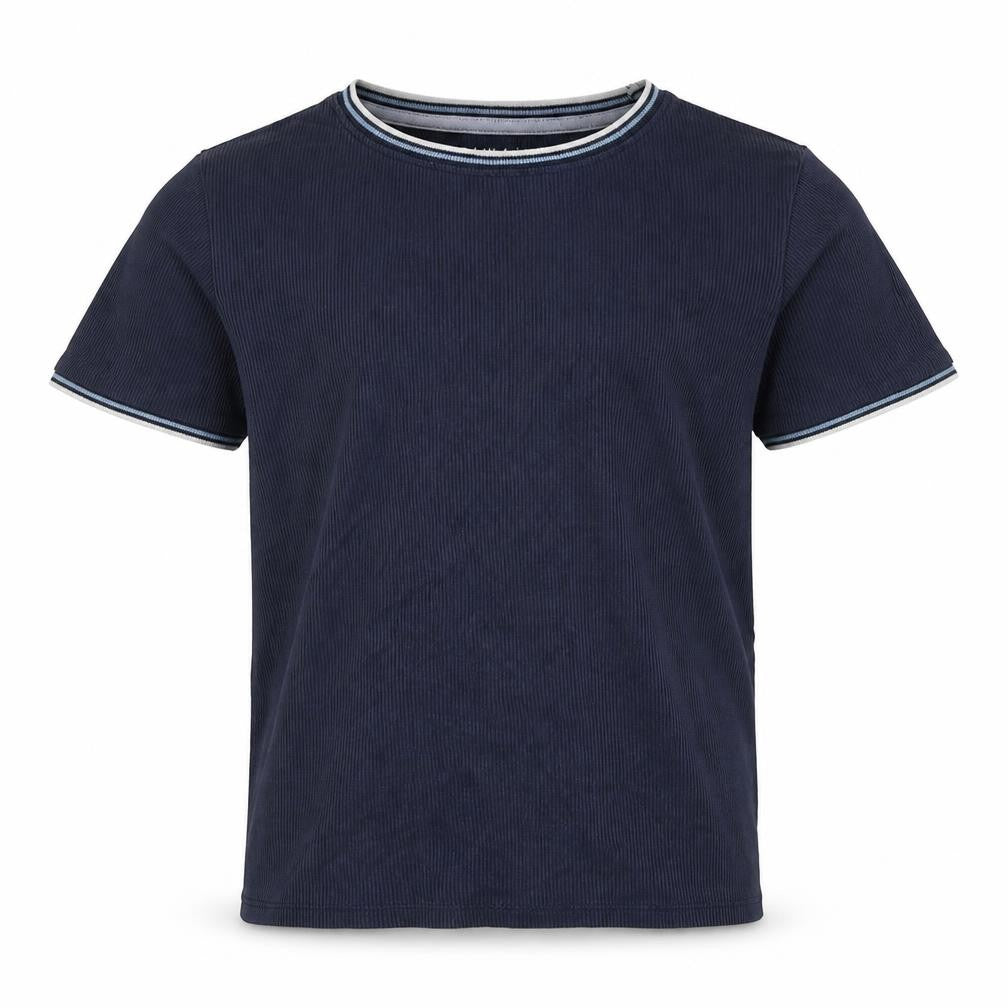 NEXT Boys Blue  Cotton Basic T-Shirt Size 9 Years Crew Neck