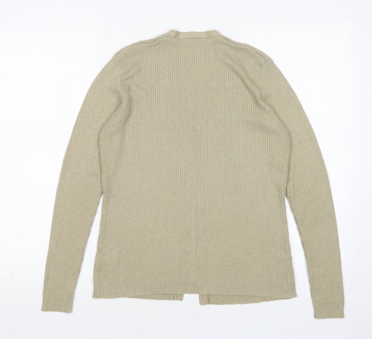 Dorothy Perkins Womens Green V-Neck  Acrylic Cardigan Jumper Size 12